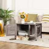 Cat Litter Box Enclosure, Hidden Litter Box Furniture