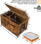 Cat Litter Box Enclosure, Hidden Cat Litter Box Furniture