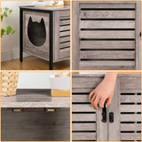 Cat Litter Box Enclosure, Hidden Litter Box Furniture
