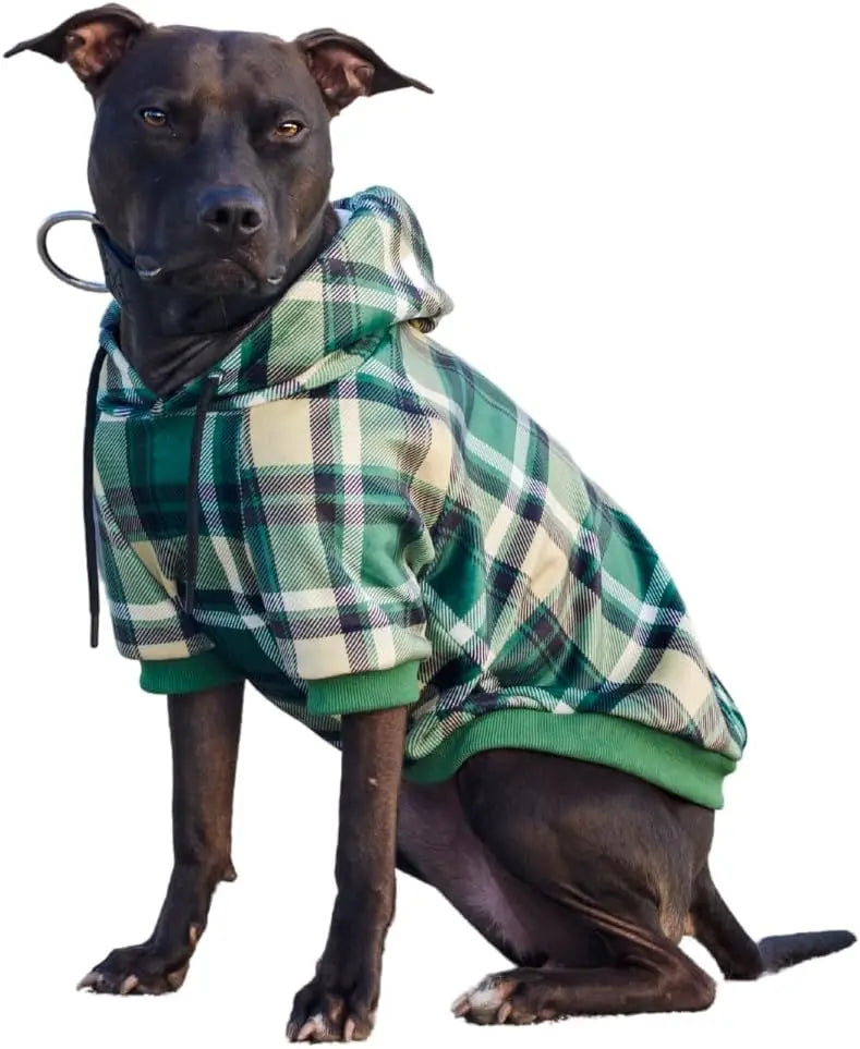 Premium Dog Hoodie – Soft Fleece Stretch Hoodie for Small to Large Dogs S–5XL