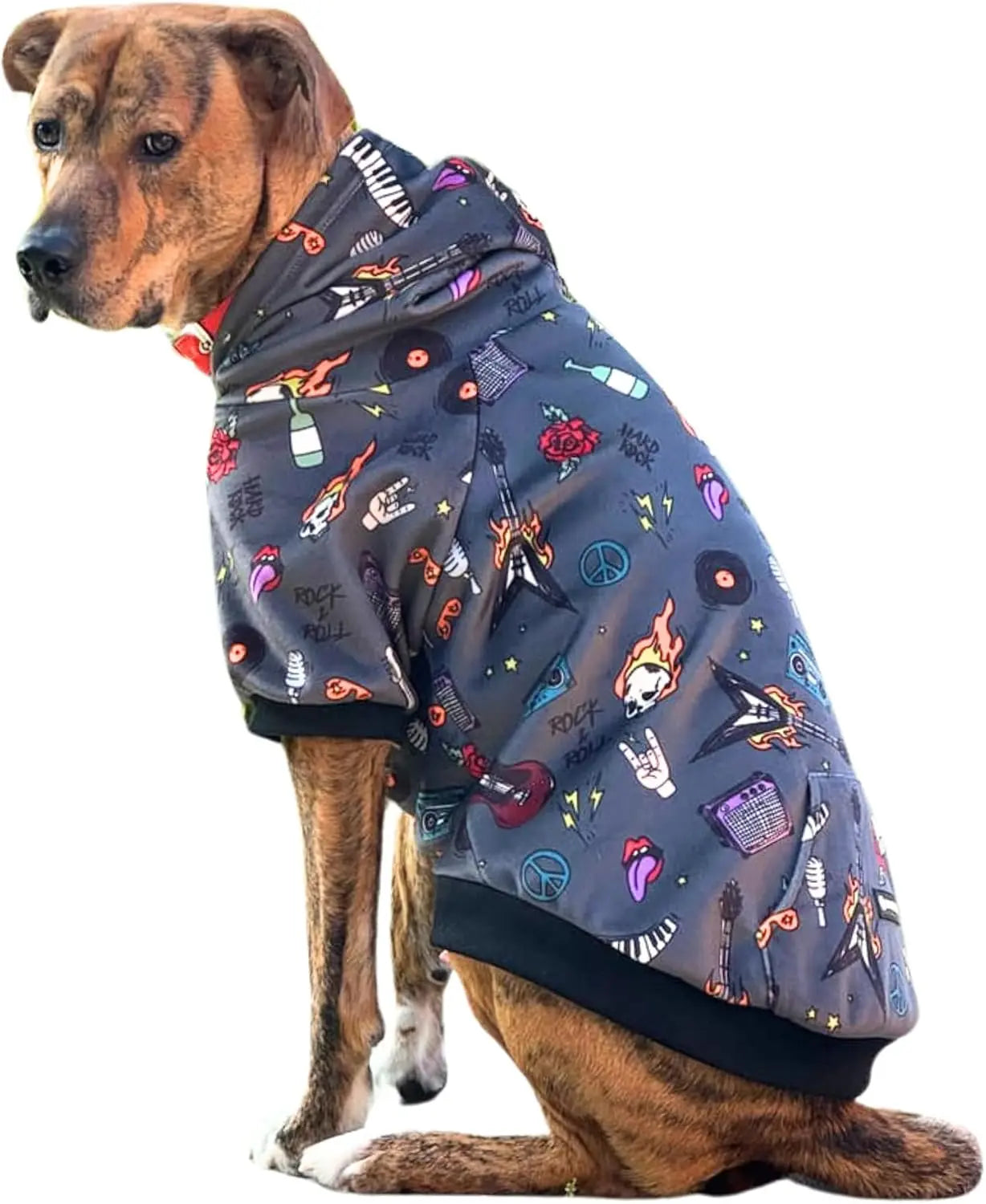 Premium Dog Hoodie – Soft Fleece Stretch Hoodie for Small to Large Dogs S–5XL