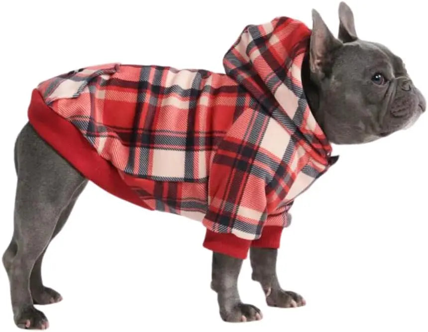 Premium Dog Hoodie – Soft Fleece Stretch Hoodie for Small to Large Dogs S–5XL