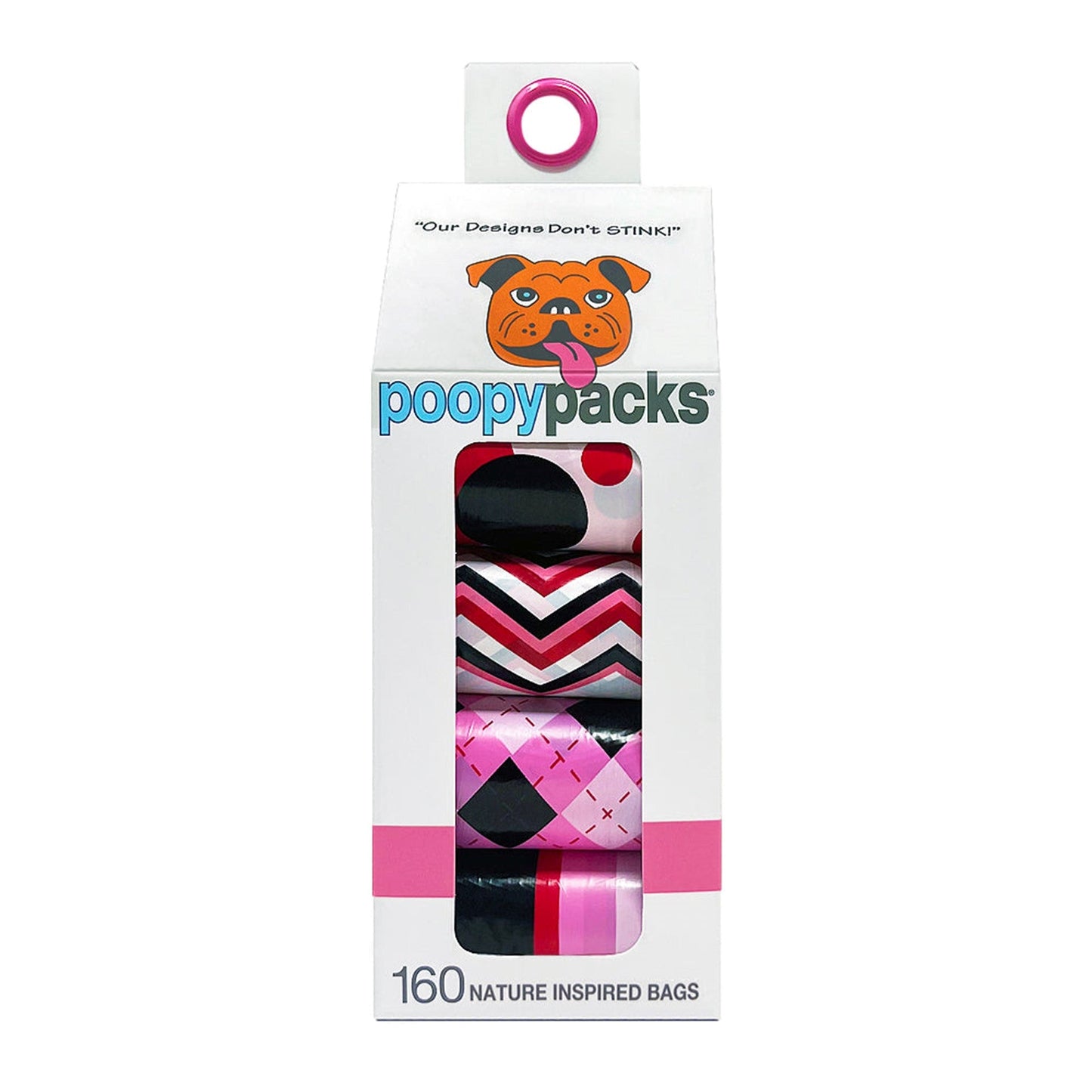 Metro Paws Dog Poopy Packs Multi, 8 rolls