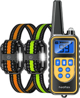 Remote Dog Training Collars –Waterproof Rechargeable 1640ft Range, 3 Dog System