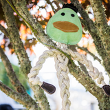 Dilly Duck Natural Rope Knottie® Dog Toy, Large (9mm diameter)