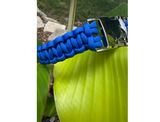 Cobra Braid in Royal Blue - Handmade Dog Collar