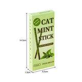 6PCS Natural Matatabi Cat Sticks – Silvervine Teeth Cleaning Treat & Cat Chew Toy