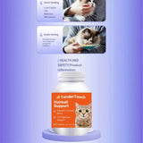 Hairball - 200 Tablets- Hairball Aid Supplement for Cats & Vitamins for Hairball Control and Digestive Support, Helps Eliminate