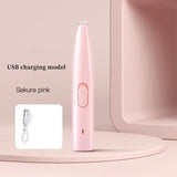 Electric Pet Trimmer for Cats & Dogs – Quiet USB Trimmer