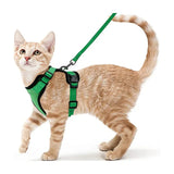 Cat Harness and Leash – Soft Adjustable Escape-Proof Vest for Walking Cats