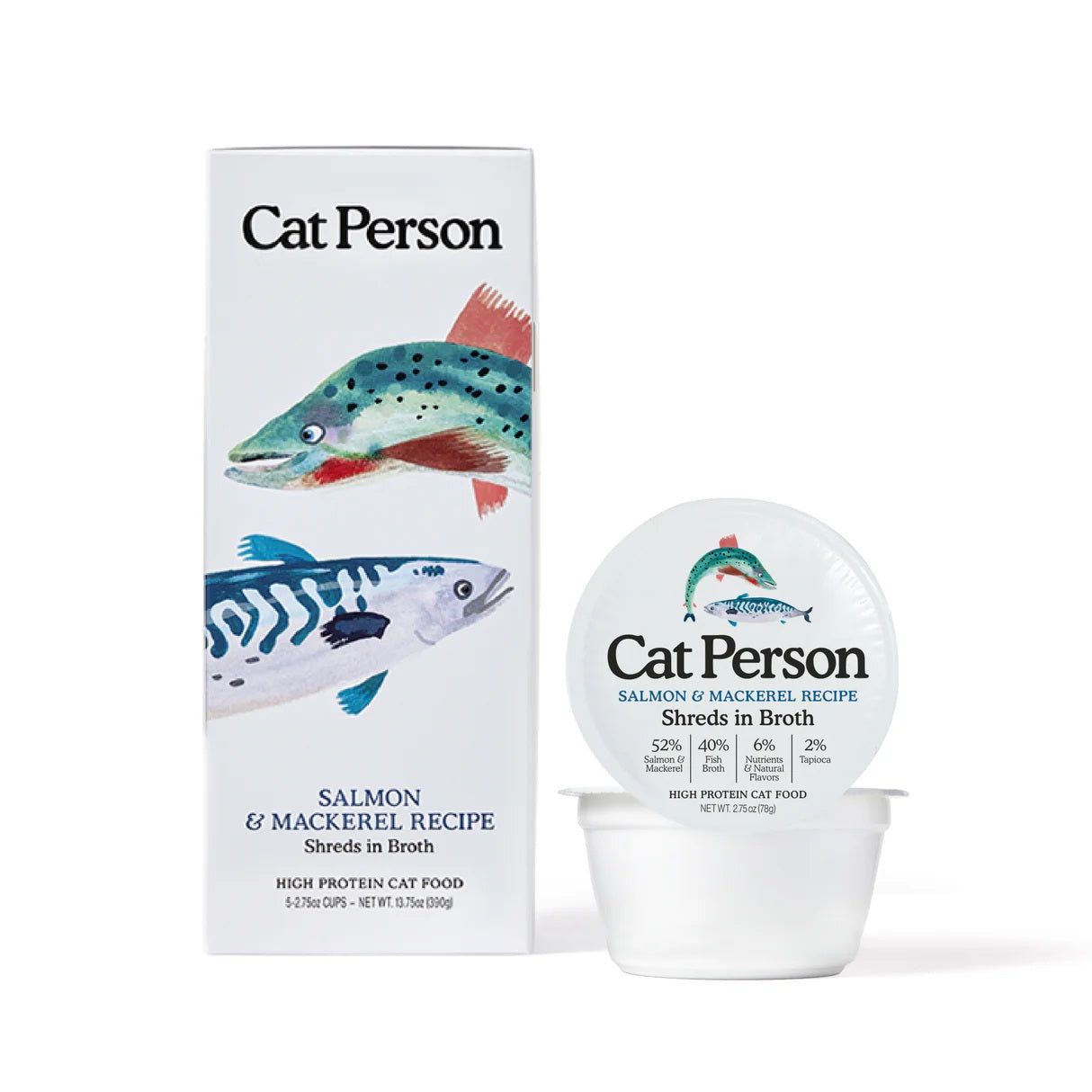 Salmon & Mackerel Paté Cat Food