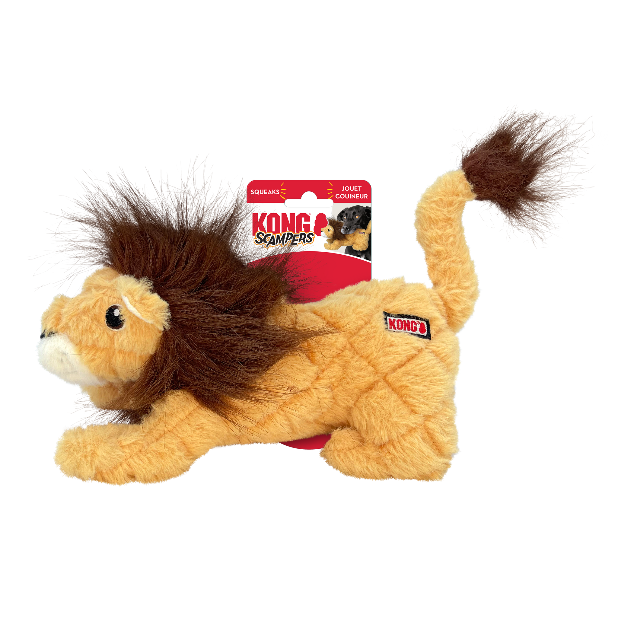 Kong Scampers Lion Medium