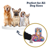 Slow Biker Plush Dog Toy – with Squeaker & Crinkle Paper for Fun Play