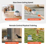 Smart Dog Puzzle Feeder Toy – Interactive IQ Treat Dispenser w/ Remote, 280ml