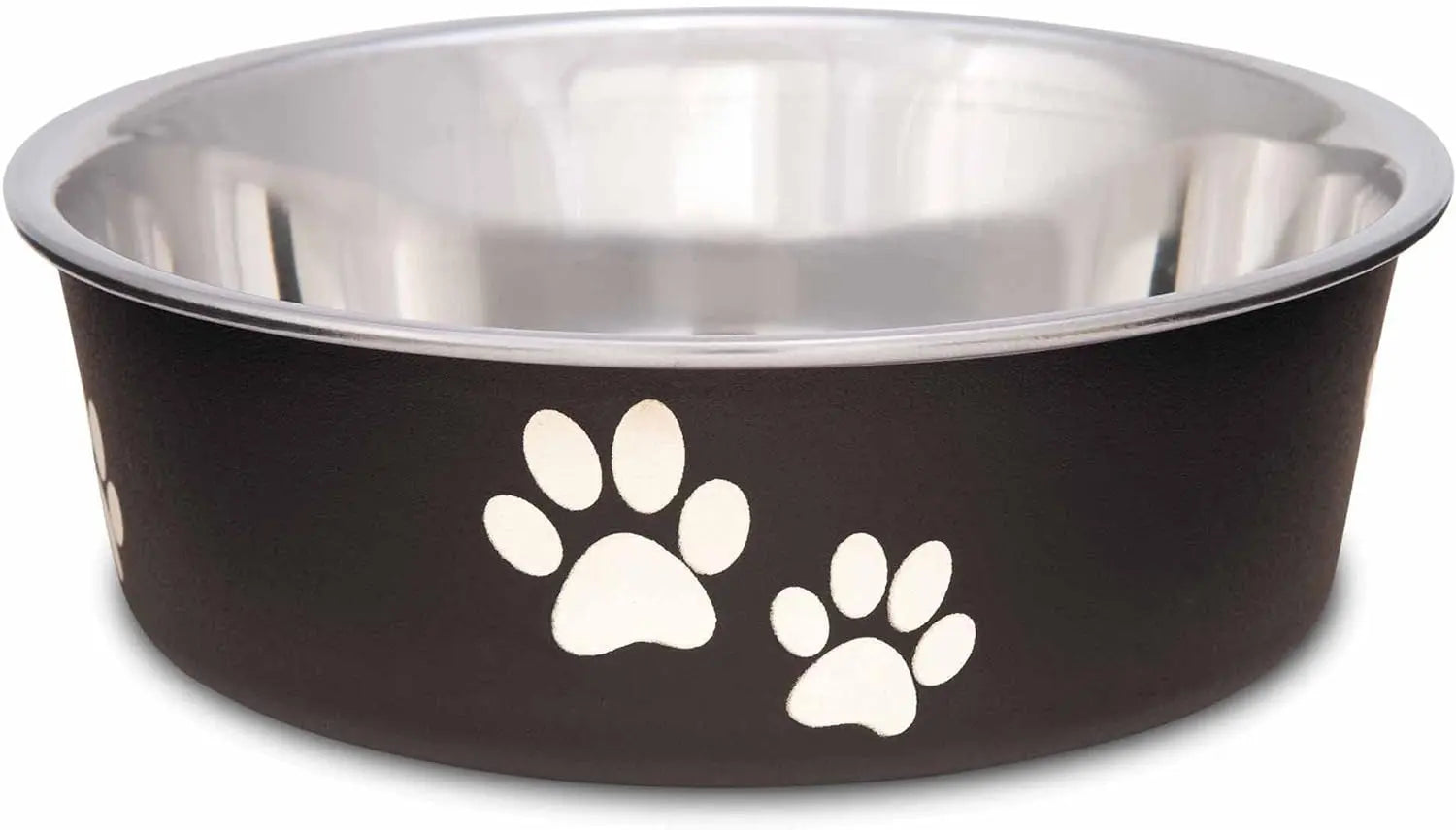Stainless Steel Dog & Cat Bowl | Spill-Resistant Feeding Bowl (various colors)