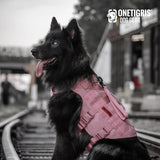 Tactical No-Pull Dog Harness – Mesh Military Vest with Handles for S -XL Dogs
