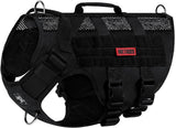 Tactical No-Pull Dog Harness – Mesh Military Vest with Handles for S -XL Dogs