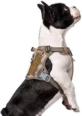Tactical No-Pull Dog Harness with Handle, Reflective Adjustable Training Vest
