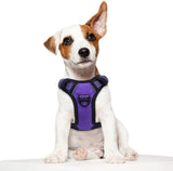 Tactical No-Pull Dog Harness with Handle, Reflective Adjustable Training Vest