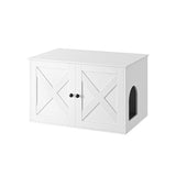 Cat Litter Box Enclosure with Removable Divider