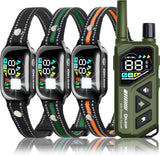 Waterproof Dog Shock Collar for up to 3 Dogs 3300FT AI Bark IPX7 Rechargeable