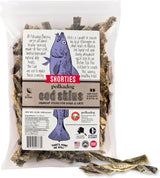 Wild Caught Cod Skins Dog Treats 4.7oz Single Ingredient USA Made