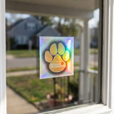 Rescue Retriever® Reflective Pet Alert Safety Sticker 2 Pack | Pets Inside Fire Rescue Decal | Waterproof UV Vinyl | Window Door Sign | Designed by a Firefighter