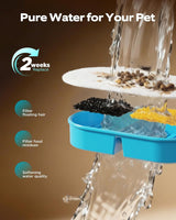 Wireless Cat Water Fountain Battery Operated Motion Sensor 2.6L Quiet