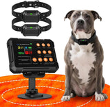 Wireless Dog Fence Radar 3in1 Training No Go Zone Waterproof Collar up to 1 acre