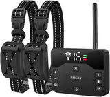 Wireless Dog Fence Training Collar System Rechargeable Waterproof up to 2 Dogs