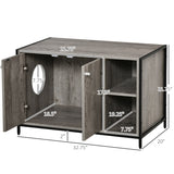 Hidden Cat Litter Box Enclosure