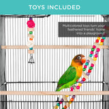 36In Indoor/Outdoor Iron Bird Cage for Parro