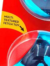 KONG Squeezz Action Ball Red 2 Count Large Squeaky Dog Fetch Toy 3"