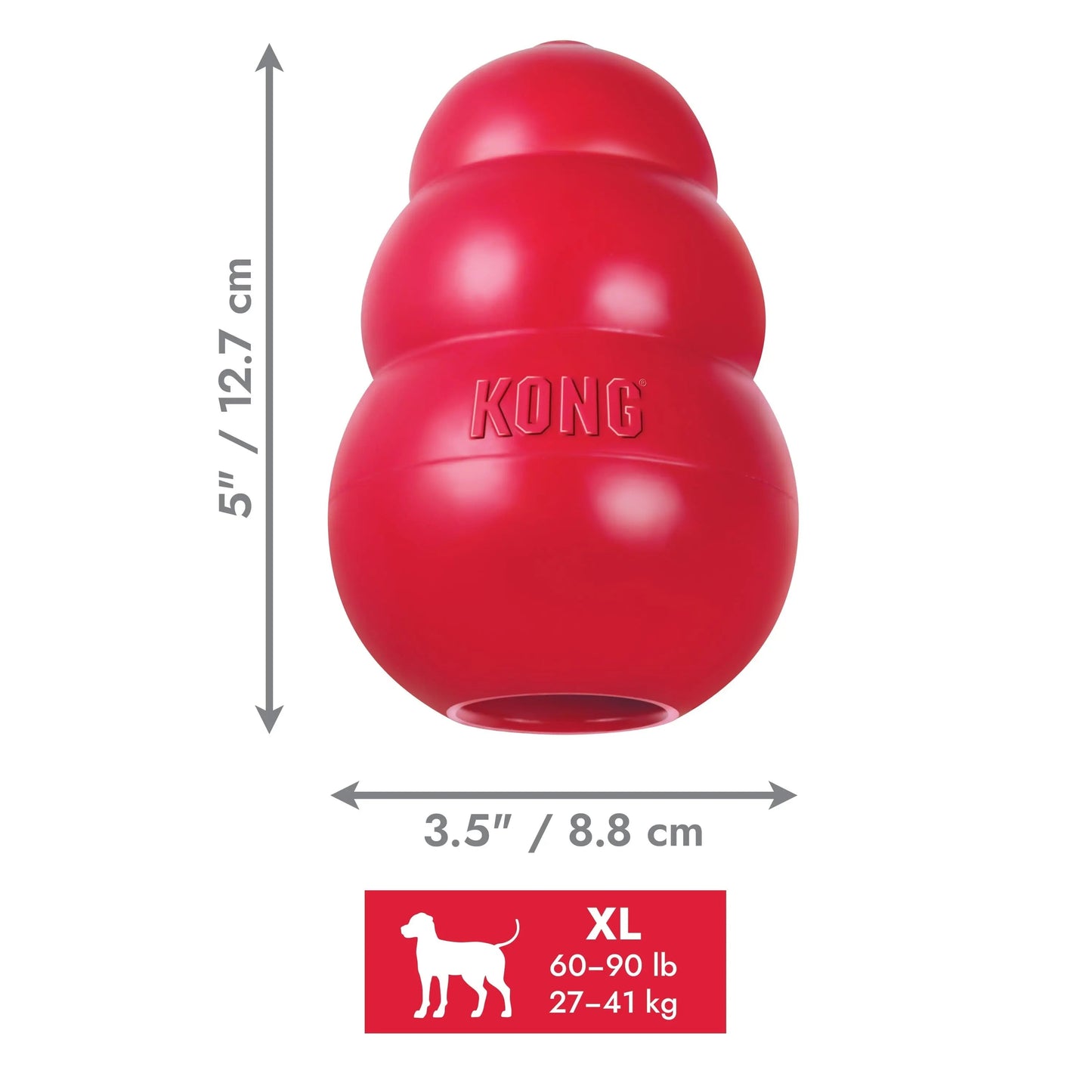 ® Classic Stuffed Dog Chew Toy, XL