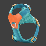 Retro Pet Harness - Adjustable PU Leather & Mesh