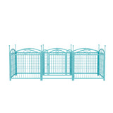 Dog Playpen Indoor 24 inch 8 Panels Metal Dog Pen Pet Dog Fence Outdoor Exercise Pen with Doors, Heavy Duty Dog Fence Puppy Pen for Large Medium Small Dogs Indoor Outdoor Foldable Pet Exercise Pen