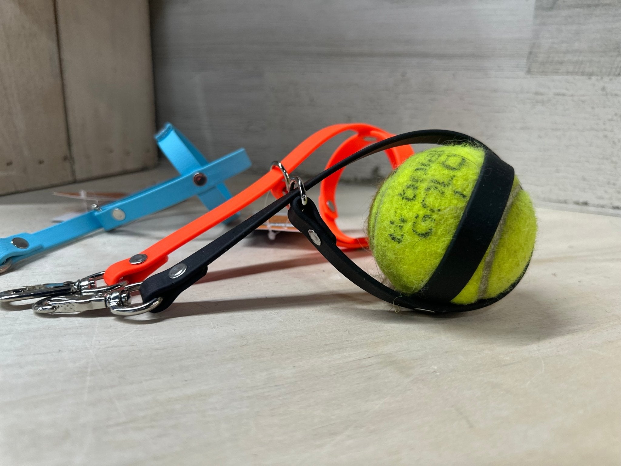 BioThane® Ball Sack | Slobber-Free Hands-Free Dog Tennis Ball Holder