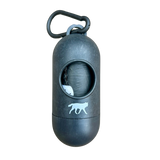 bamboo poop bag dispenser + compostable roll