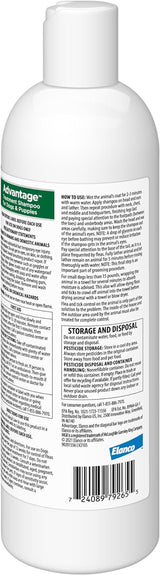 12 Oz Flea & Tick Shampoo for Puppies & Adult Dogs .