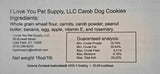 I Love You Pet Supply LLC Carob Dog Cookies