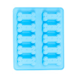 Country Living Bone-Shaped Silicone Baking Tray (10-Cavity Mold) – for Homemade Dog Treats, Candy, Cookies, Chocolate, and Ice Cubes