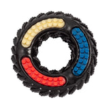 Country Living 'Tire of Fun' TPR Textured Dog Chew Toy - Durable, Non-Toxic, and Interactive Playtime for Dogs