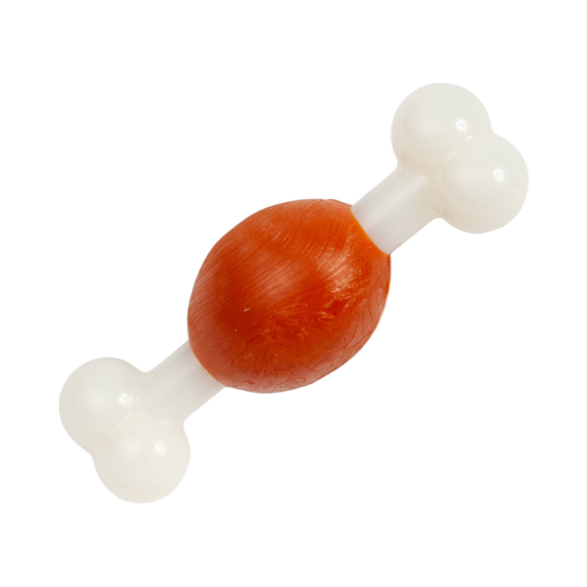 Country Living TPR & Nylon Bone Dog Chew Toy - Beef-Flavored, Ideal for Small Dogs