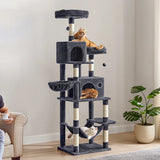 Elevate Your Cat's Playtime with the Timmins 78.3" Multi-Level Cat Tree - Cozy Condos & Scratching Posts Included!