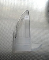 Bird Cage Water Bottle Dispenser Feeder for Zebra Finch Budgies Set of 2 (Clear)