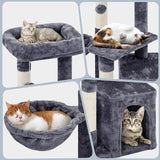 34In Cat Condo with Extra Scratch Boards