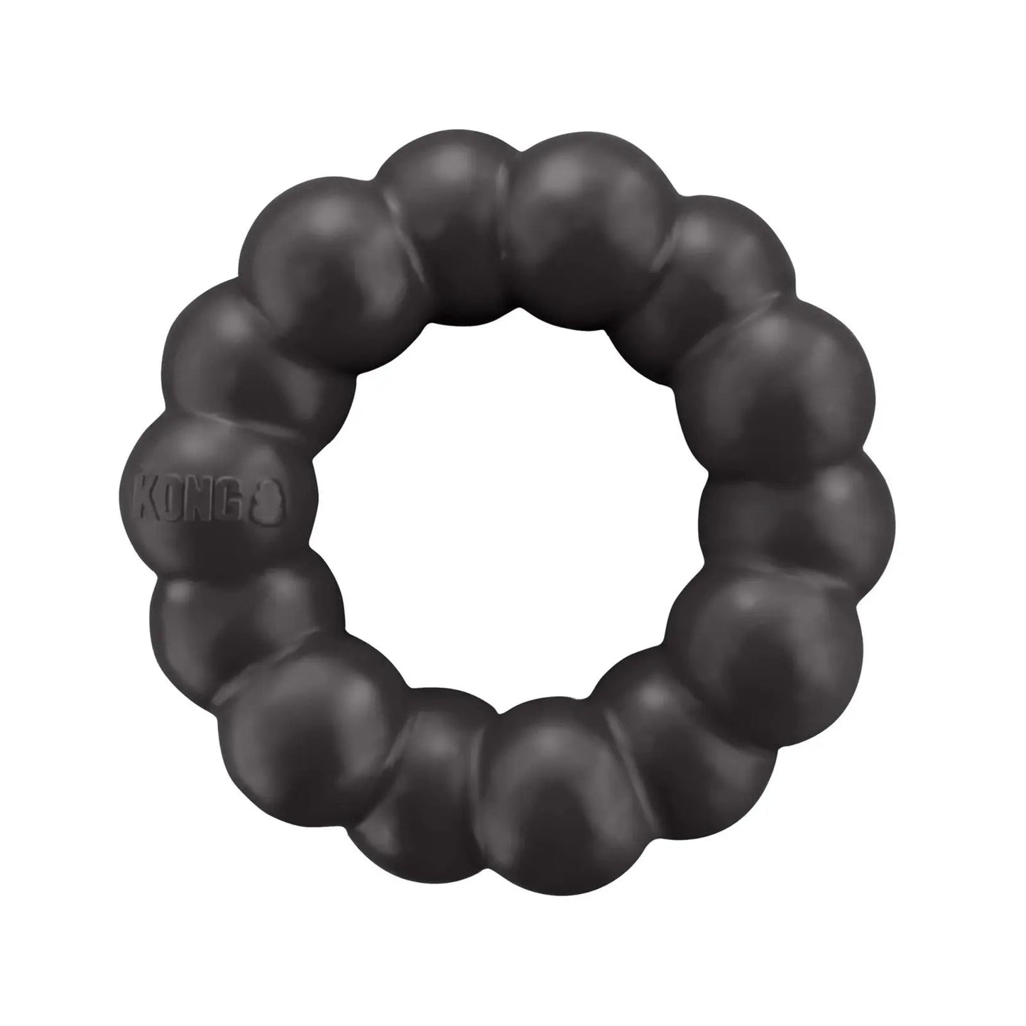 KONG X Large Durable Rubber Dog Ring Chew Toy for Healthy Teeth and Playtime