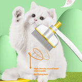 Cat Comb Tie Removal Floating Hair Magic Long Hair Pet Self-Cleaning Row Dog Cat Comb Grooming Supplies Flea Removal Brush Pets Products