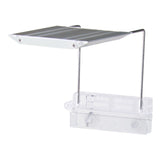 1.85 Gallons Glass Aquarium for Live Plants and Fish