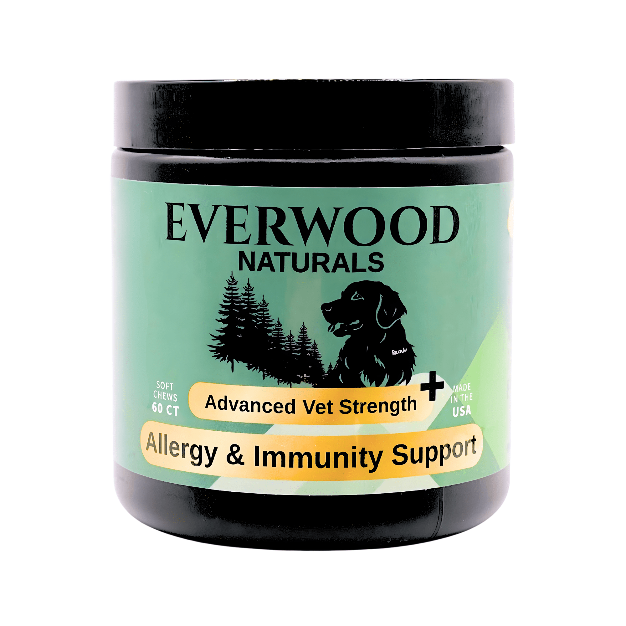 Everwood Naturals Advanced Vet Strength Allergy & Immunity Dog Supplement Chews